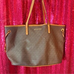 Michael Kors Dark Brown Tote Bag